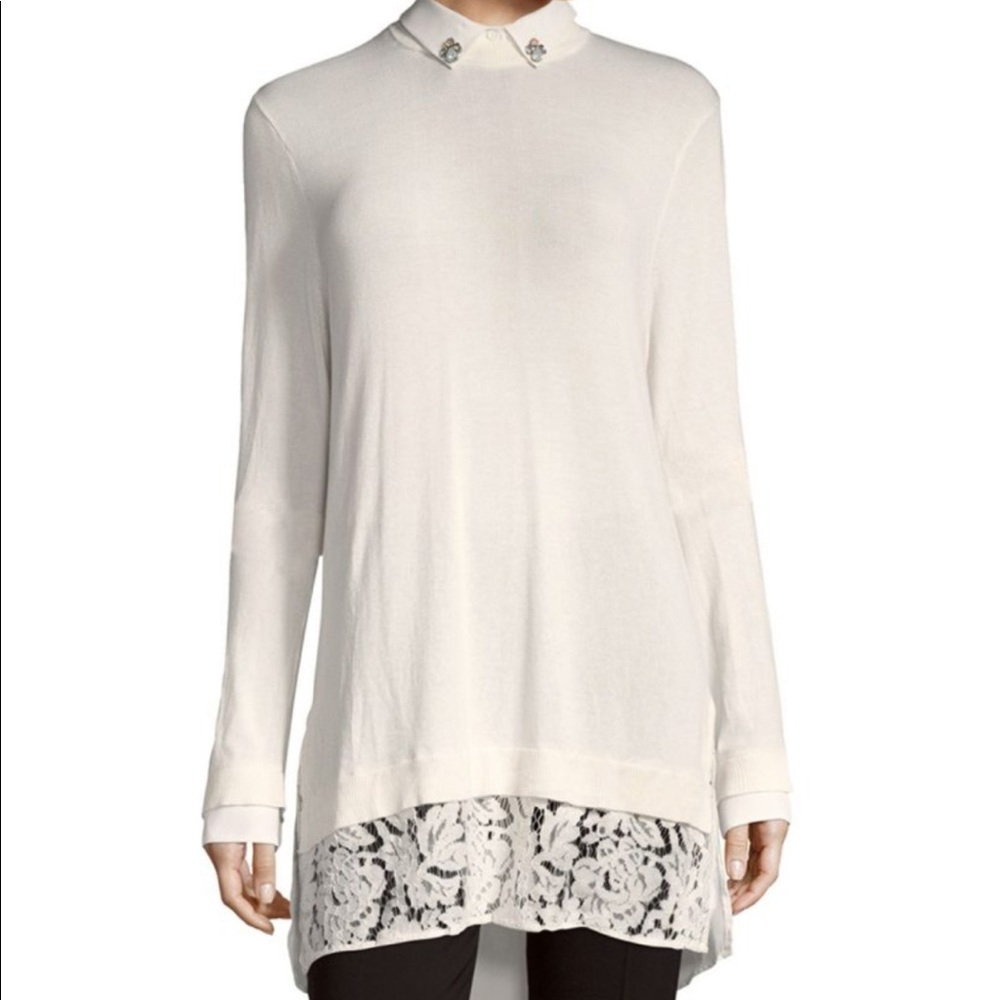 Stella & Lorenzo Embellished Top